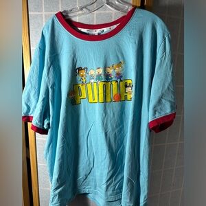 Rugrats oversized puma graphic women’s short sleeve tee